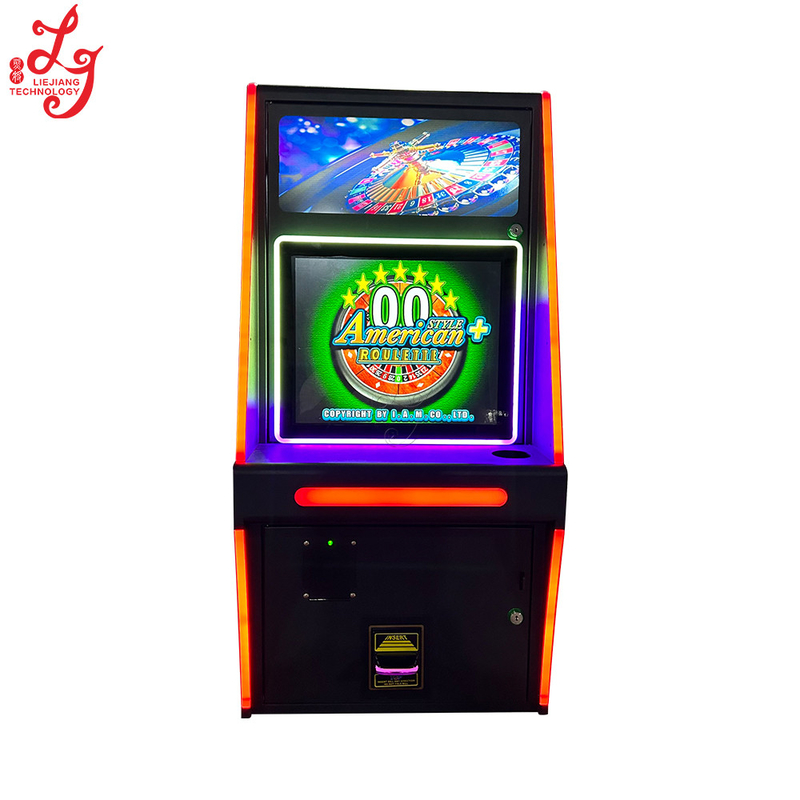 Jamaica 19 inch Metal Cabinet American Roulette Gaming Machines For Sale