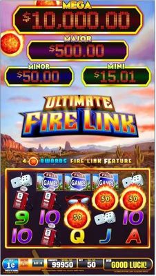 Ultimate Firelink Single Screen Slot Machine PCB Board Fire Link