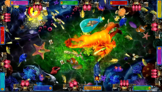 Fire Kirin 6 8 10 Players Arcade Game Machine Fish Table Software