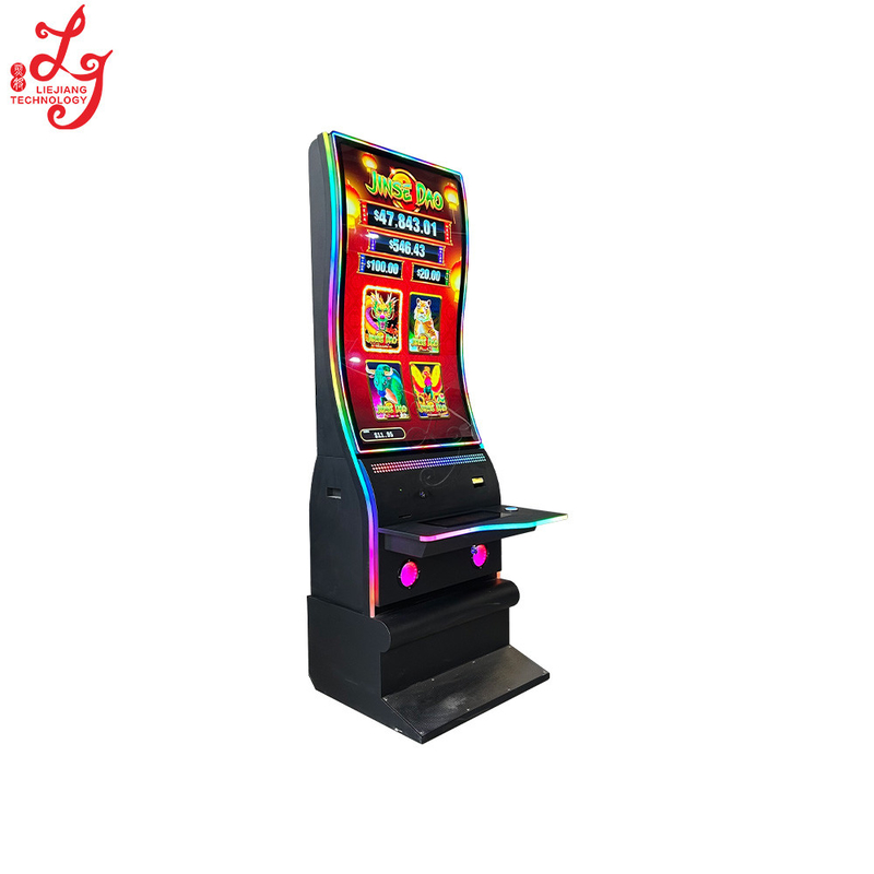 55 inch S Shape Touchscreen Casino Curved Video Slot Gaming Metal Slot Game Machines Cabinet For Sale