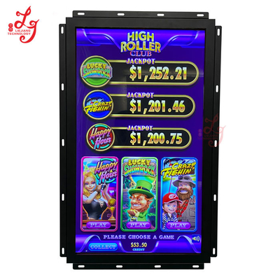 Layar Sentuh 32 Inch bayIIy Games Monitor Bingkai Terbuka Inframerah RS232 USB Powered Lcd Touch Screen Monitor
